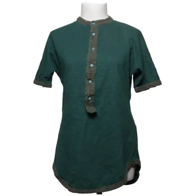 Henley shirt (Groen) van Cindstory Katoen