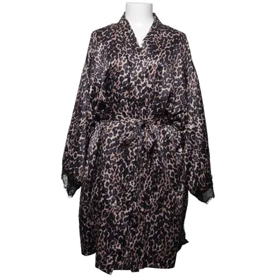 Morgonrock (Beige, Svart) från Ann Summers Polyamid, Återvunnen polyester