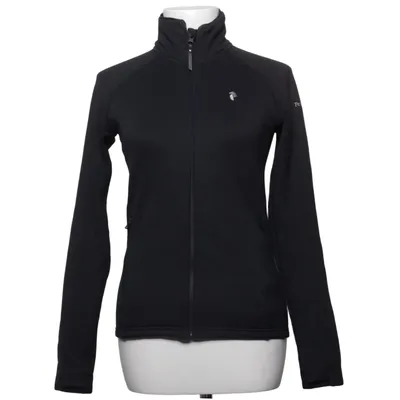 Fleece jacket (Black) from Peak Performance Elastane, Polyamide, Polyester
