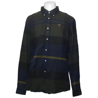 Buttondown-skjorta (Blå, Grön, Gul) från Barbour Bomull