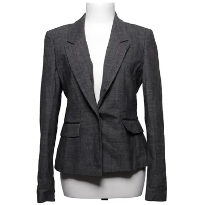 Blazer (Gris) de Hugo Boss Cupro, Élasthane, Polyamide, Polyester, Polyuréthane, Laine