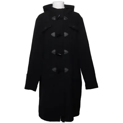 Dufflecoat (Sort) fra Brandit Polyester, Polyurethan, Uld