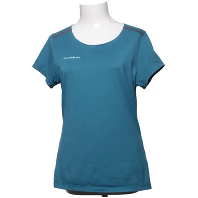 T-shirt (Blauw) van Mammut Elastaan, Polyester, Viscose