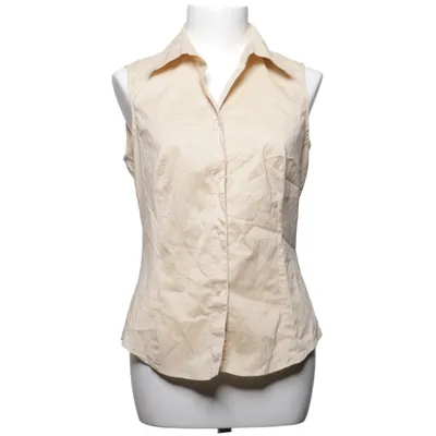 Top (Beige) van Zara Woman Katoen, Polyester