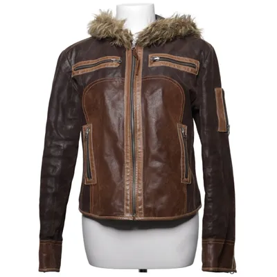 Leather jacket (Brown) from Highway 1 Leather