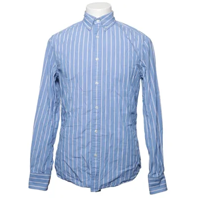 Shirt (Blue, White) from Skill Cotton