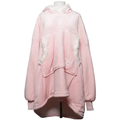 Kapuzenpullover (Pink, Weiß) von Snug Rug Polyester