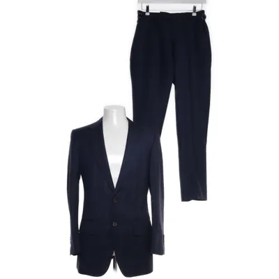 Suit (Blue) from Suitsupply Cupro, Polyester, Wool, Viscose