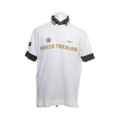 Pikétröja (Vit, Flerfärgad) från Aeronautica Militare Bomull