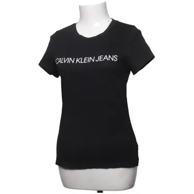 T-shirt (Zwart) van Calvin Klein Jeans Katoen