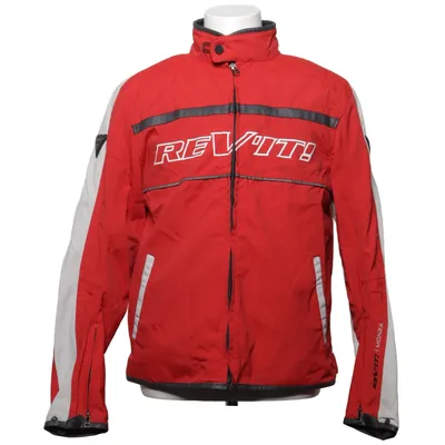 Motorcycle jacket (Red, White, Black) from Revit! Polyamide, Polyester