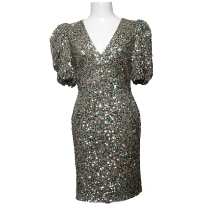 Cocktailkleid (Grün, Silber) von Notes du Nord Polyester