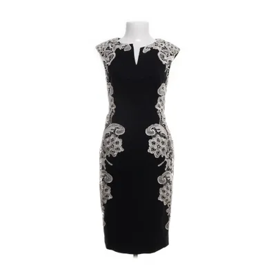 Jurk (Zwart, Beige) van Paper Dolls Elastaan, Nylon, Viscose