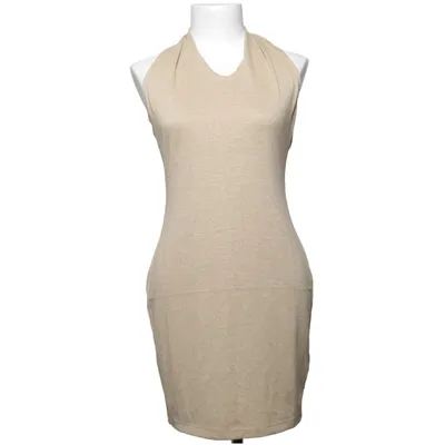 Neckholderkleid (Beige) von Romee Strijd x NA-KD Elasthan, Polyester, Viskose
