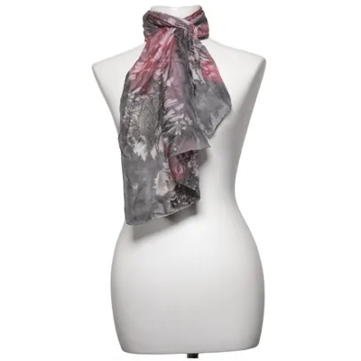 Châle (Rose, Gris, Multicolore) de Arty's Soie