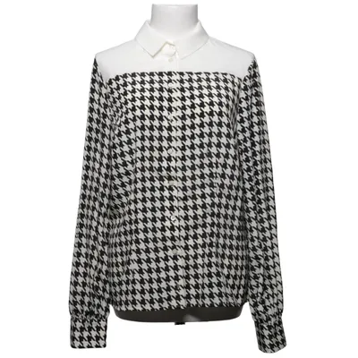 Shirt (Black, White) from Nife Polyester