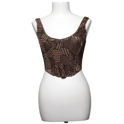 Korsett (Beige, Schwarz) von Urban Outfitters