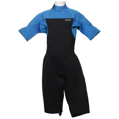 Wetsuit (Zwart, Blauw) van Olaian Elastaan, Polyamide, Polyester