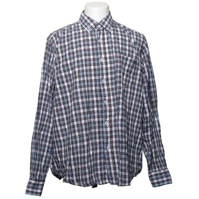 Buttondown-skjorta (Blå, Vit, Svart) från Murrey Bomull
