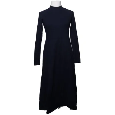 Jurk met col (Blauw) van Reken Maar Polyamide, Viscose