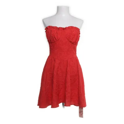 Kleid (Rot) von Shein Mod Leinen, Elasthan, Polyester
