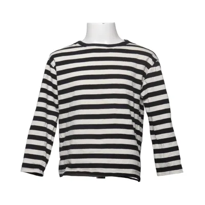 Long sleeve T-shirt (Black, White) from Rikiki Cotton