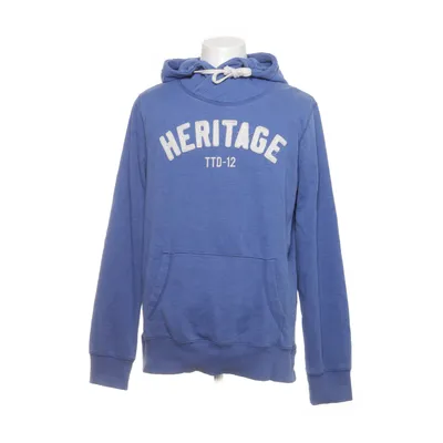 Huvtröja (Blå) från Heritage Bomull, Polyester