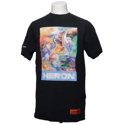 T-shirt (Black) from Heron Preston Cotton, Polyester