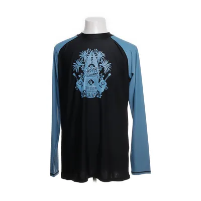 Zwemshirt (Blauw, Zwart) van Crane Polyester, Elastaan