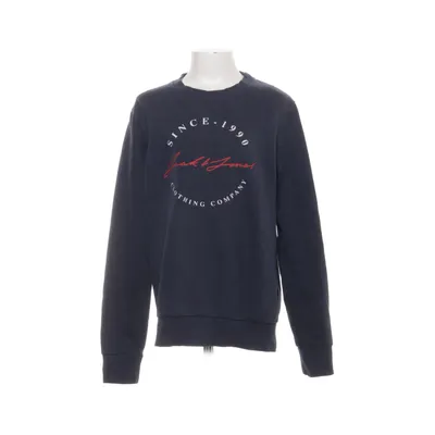 Sweatshirt (Bleu) de Jack & Jones Coton, Polyester