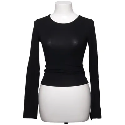 Långärmad t-shirt (Svart) från Gina Tricot Elastan, Viskos