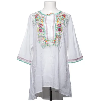 Jurk (Wit, Meerkleurig) van Ilse Jacobsen Katoen