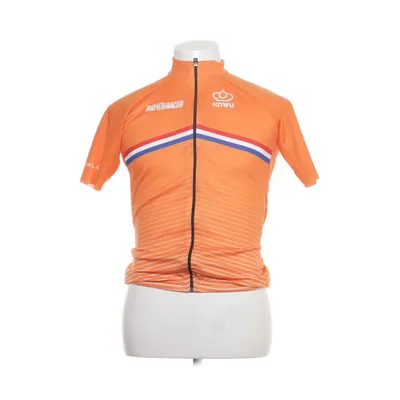 Cykeltröja (Orange, Vit, Blå) från Bioracer Speedwear Elastan, Polyamid