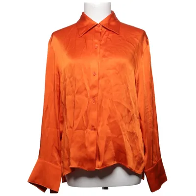 Hemd (Orange) von Massimo Dutti Acetat, Viskose