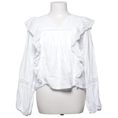 Blouse (White) from Gina Tricot Cotton
