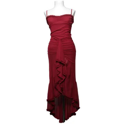 Cocktailjurk (Rood) Elastaan, Polyester