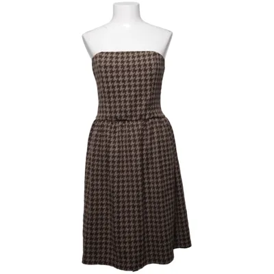 Robe (Marron, Beige) de Zara Collection Polyester
