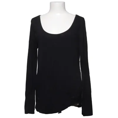 Långärmad t-shirt (Svart) från Blacc Yoga Bomull, Elastan, Modal