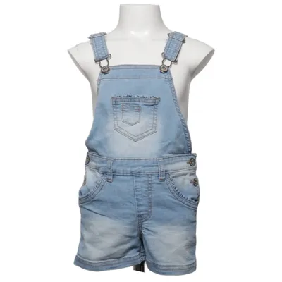 Salopette courte (Bleu) de LDB Industries Coton, Élasthane, Polyester