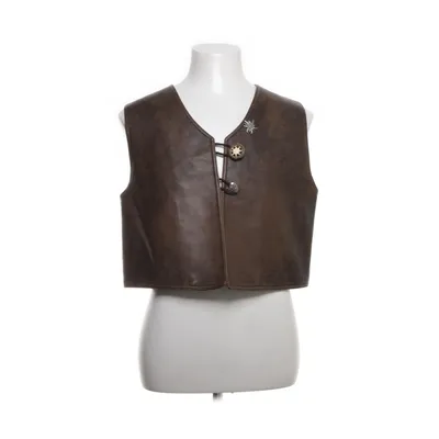 Leren vest (Bruin) van Your Sixth Sense