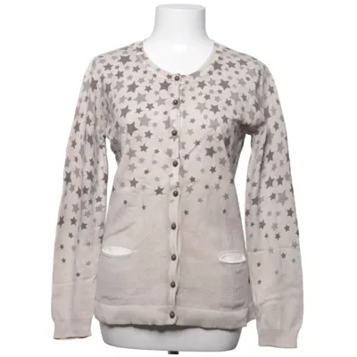 Cardigan (Beige, Gris) de Jackpot Angora, Coton, Polyamide