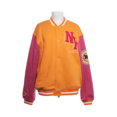 Varsity jacket (Orange, Pink) from Zara