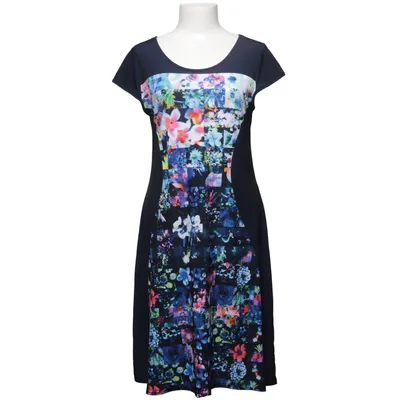 Kjole (Sort, Flerfarvet) fra Eli NewYork Elastan, Polyester