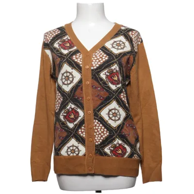 Cardigan (Marron, Multicolore) de Finery Cachemire, Polyamide, Laine