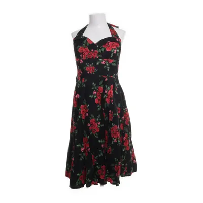 Halterneckklänning (Svart, Flerfärgad) från Hell Bunny Bomull, Elastan