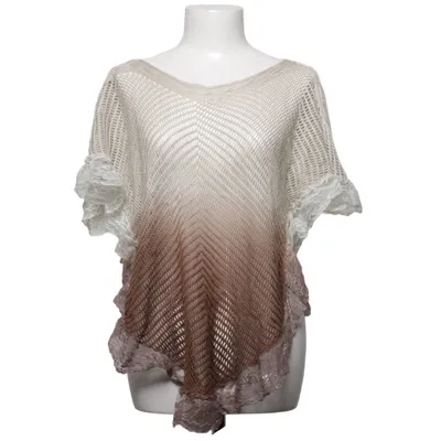 Poncho (Beige, Brun) från Mirumi Akryl