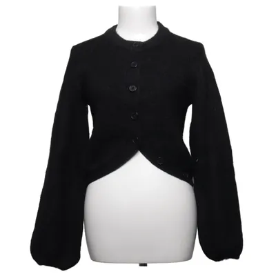 Cardigan (Noir) de Gina Tricot Acrylique, Laine d'alpaga, Élasthane, Polyester
