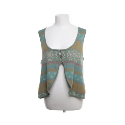Gilet (Groen, Meerkleurig) van Gudrun Sjödén Katoen, Wol