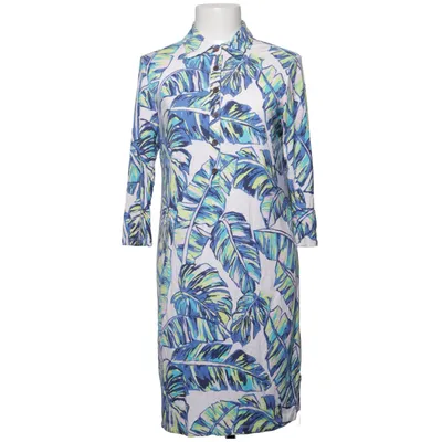 Dress (Blue, Green, White) from Tori Richard Elastane, Modal