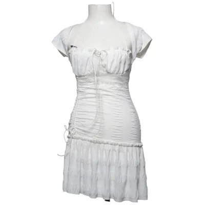 Dress (White) Elastane, Polyester